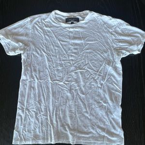Rag & Bone t-shirt, small, white with light black speckles